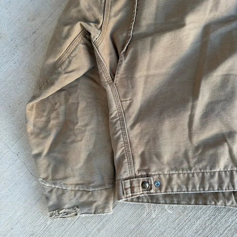 Carhartt J97 CML brown detroit work wear jacket - Picture 8 of 8